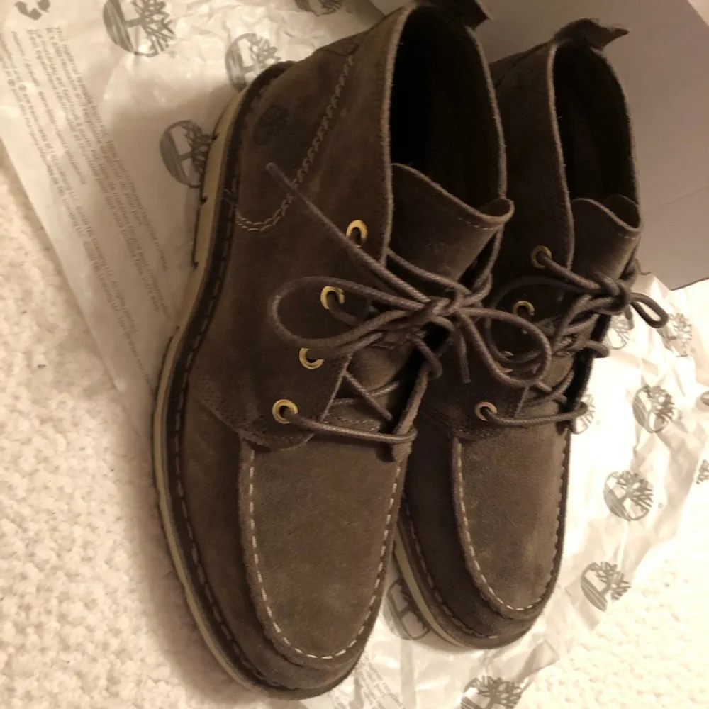 Timberland Men's Westmore Moc-toe Chukka Boots Canteen color suede , New in box